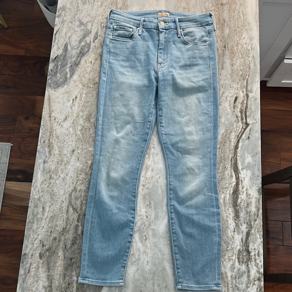 Mother The Looker Crop Jeans